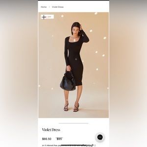 Marcellamoda Violet dress - NWOT